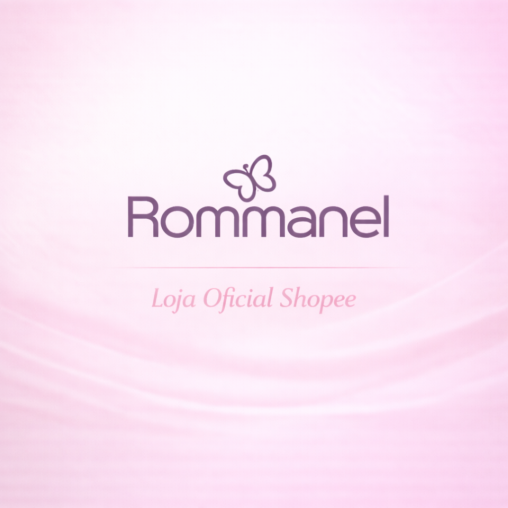 Rommanel loja oficial Shopee especializada em joias femininas elegantes.